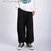 Men's Pants Men Pants Casual Retro Harajuku Ins Fashion Trousers New High Street Baggy Wide-leg Pants All-match Corduroy Unisex Pantnes Q231201