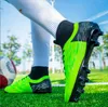 Nuevos zapatos de fútbol de alta calidad para hombres adultos Ag Nail TF competición profesional antideslizante resistente al desgaste entrenamiento transpirable