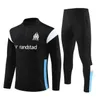 2023 2024 kids and adult tracksuit MILIK PAYET Marseilles survetement fottball Training suit veste maillot 23 24 OM man tracksuits football jogging set