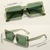 Güneş gözlüğü 3 PCS Küçük Dikdörtgen Kadınlar Vintage Marka Tasarımcısı Square Güneş Gözlükleri Kadın UV400 DE SOL FEMININO 231130