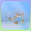 роскошные ювелирные дизайнерские кольца цветы обручальные кольца для женщин серебро розовое золото 18-каратное золото модные ювелирные изделия из нержавеющей стали r7079613