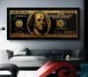 Aahh Gold Standar Modern Pop Culture Money Style Street Art Inspirational Wall Art Canvas Wall Picture for Home Decor LJ2009087084489