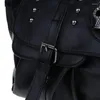 Waist Bags Fashion Womens Personalise Punk Rivet Skull Shoulder Bag Handbag Black