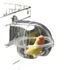 Overige dierbenodigdheden Badkuip voor papegaaien Transparant Grote externe douchebak voor vogels Accessoires 231130