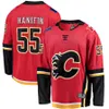 Calgary Flames Johnny Gaudreau Jersey Matthew Tkachuk Elias Lindholm Noah Hanifin Mark Giordano Camisas de Hóquei no Gelo Personalizado Ed