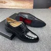 Dress Shoes Exotic Genuine Crocodile Belly Skin Businessmen Authentic Real Alligator Leather Male Lace-up Point Toe Oxford