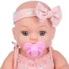 Poupées doux au toucher Reborn bébé enfants coiffure vêtements jouet amovible princesse poupée 231130