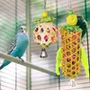 その他の鳥の供給3PCSオウバト噛むおもちゃ天然鳥の腰掛け噛む鳥のおもちゃ織りケージ鳥のケージおもちゃのための大きな鳥アフリカン灰色の鳥231201