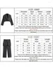 Pantalon de deux pièces pour femmes 2023 Est Femmes Costume rayé Ensembles Vintage Bureau Blazer Manteau Dames Poches Ensemble droit Costumes d'automne