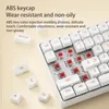 Keyboards Aigo CK104 Mechanical Keyboard Mouse Set 2 4G Wireless Gaming Red Switch 106 Key Gamer Ergonomic 4 button 231130
