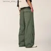 Pantalons hommes Houzhou Parachute Pantalon à jambes larges Hommes Baggy Pantalon Mâle Joggers Pantalon de survêtement surdimensionné Lâche Casual Sports Streetwear Hip Hop Q231201