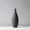 Vase en céramique mate | Morandi Modern Decorative Pottery Minimal Table Decoration 231222