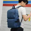 Okul çantaları Dayanıklı kamp yürüyüşü sırt çantası açık seyahat sırt çantası büyük usb liman omuz dizüstü bilgisayar çantası