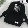 Aanval op Titan Shingeki No Kyojin rugzak Kawaii Travel Plecaki Bolso Mujer Sac A Dos238Z