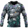 Herrtröjor y2k 3dprinted est fågel duva djur konst harajuku streetwear pullover unika unisex hoodies/tröja