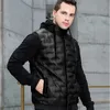 Heren Vesten merk Herfst Winter Mannen Katoenen Vest Jas Mouwloos Donsvest Jas Mannelijke Casual Vest Jas Plus Size 8XL 231130