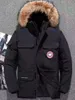 WRKW Męskie Parkas Winter New Outdoor Stormsuit Modna Kanadyjska ciepła, pogrubiona kurtka wojskowa mundur wojskowy