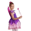 Mädchen Kleider Kind Mädchen Halloween Fee Cosplay Kostüm Karneval Thema Party Leistung Tiered Mesh Kleid Mit Schmetterlingsflügel Haar Hoop