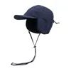 Boinas Trapper Hat Protección para los oídos Ligero A prueba de viento Moda Cómodo Gorro de invierno para acampar al aire libre Esquí Ciclismo Senderismo