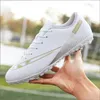 Barnfotbollskor Professionell träning TF/Ag Boots Men Soccer Cleats Sneakers Barn Turf Futsal Football Shoes For Boys Storlek 35-47