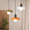 Hanglampen Moderne creatieve verlichting Kleurrijke glaskunstdecoratie Verlichting Scandinavische eenvoudige woonkamer Restaurant Plafondkroonluchter