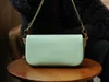 GU Designer Designer-Tasche mit Reißverschluss und Schnalle, neue Damen-Luxus-Shopping-Modetasche, reines Leder, Geldbörse, Brieftasche, Kartentasche, niedliche Mini-Tasche