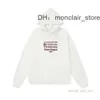 Maisons Margiela MM6 Hoodie Sweatshirts Style tröja Inverterade nummer Skrumpa oregelbunden fyrkantig etikett mode 3 RPG1