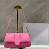 Borsa a tracolla a compressione morbida Le Bambimou Borsa a cuscino Nuova borsa a tracolla Borsa sotto le ascelle alla moda e di alta qualità Popolari borse firmate di nuovi colori