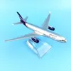 3D Puzzles Alloy Metal Air Aeroflot Russian Airlines Airbus A330 Airways Airplane Model samolot z stojakiem samolotów dla dzieci Prezent 231201