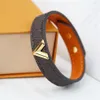 Bracelet unisexe en cuir pour hommes et femmes, chaîne réglable, bijoux, haute qualité, 274l