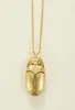 Vintage Gold Color Egyptian Pharaoh Design Jewelry Beetle Necklace Vintage Chain Insect Pendant Brand Jewelry Copper 6827026