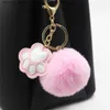 Keychains Lanyards Creative Cute Cat Pendant Keychain Cartoon Animal Soft Keyring Car Trinka Accessories Handväska Dekor smycken R231201