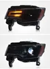 LED Daytime Running Head Light for Jeep Grand Cherokee Dynamic Turn Signal Headlight 2014-2021 High Beam Lamp