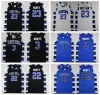 Maglia da basket NCAA One Tree Hill Ravens Brother Movie 3 Lucas 23 Nathan Scott Nero Bianco Blu