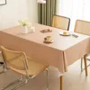Table Cloth Ins Wind Cream Small Tablecloth Color Atmosphere Ironing Rectangular Leave-in