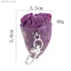 Keychains Lanyards Baked Sweet Potato Keychain Delicious Food Model Fun Backpack Charm Car Key Ring Couple Bag Dangle Jewelry Gift R231201