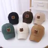 Ball Caps Zomer Baseball Cap Voor Kinderen Baby Cartoon Beer Borduren Leuke Hoed Snapback Katoen Zonnehoeden Jongen Meisje Kinderen