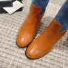 Chanells Boots Przyjazd Chanellies Nowy Chaannel Bradn Women Women Słynne łańcuchy Designer Gruste Obcasy Krótkie buty Pół top wysokiej jakości prawdziwe skórzane buty na kostkę Woman F