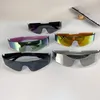 Solglasögon Kammpts män Kvinnor Fashion Rimless Punk Multicolor Manliga nyanser Ögade TRENDY KVINNA UV400 SUN Glasögon 231201