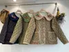 Frauen Trenchcoats Vintage Stickerei Puppe Kragen Mantel Frauen Winter Japan Mori Mädchen Blume Langarm Baumwolle gefütterte Jacke weibliche