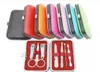 7 PCS Nail Clippers Kit sax Tweezer Knife Ear Pick Utility Manicure Set Tools Random Colors4910182