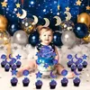 Cake Tools 25pcs Galaxy Birthday Cake Decorations Solar System Happy Birthday Cake Topper for Outer Space Themed Birthday Party Supplies 231130