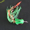 Baits Lures DeepSea Metal Fast Sinking JIG Big Head With Rubber Skirts And Carbon steel fish hook 60g80g100g120g150g200g saltwater lure 231130