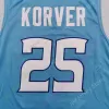 2020 NYA NCAA CREIGHTON Bluejays Jerseys 25 Korver College Basketball Jersey Blue Size Youth Adult Brodery