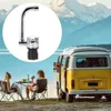 Robinets de cuisine pivotants à 360 degrés, pour camping-car, Rotation horizontale, pliable, poignée unique, évier de commande pour camping-cars