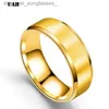 Band Rings UAH Fashion Simple Matt 316L Stainless Steel Rings for Women 2018 jewelry wholesale Party Gift DropshoppingL231222