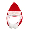 Christmas Decorations Cute Hat Santa Claus Moving Movable Plush Gift For Women Girls Child Party Cosplay Thermal Cap 221130 Drop Del Dh6Ph