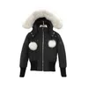 Vsfz Parka 2023 Aggiornamento invernale Versione alta Forbici dorate Giù 03 Cappotto caldo ispessito con capelli di volpe canadese da donna