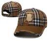 Balpet Heren Designer Baseballhoed Unisex Petten Verstelbare Hoeden Straat Getailleerd Mode Sport Borduren B-1