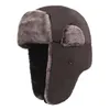 Trapper Chapéus Feminino Inverno Proteção de Orelha Ajustável Ushanka Chapéu Unissex Russo Ski Sólido Fofo Faux Fur Cap Fashionthick Quente Caps 231130